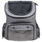 Jack and Vanilla Haustier-Rucksack Travel 40x25x36 cm Grau/Schwarz Jack and Vanilla Haustier-Rucksack Travel 40x25x36 cm Grau/Schwarz