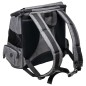 Jack and Vanilla Haustier-Rucksack Travel 40x25x36 cm Grau/Schwarz Jack and Vanilla Haustier-Rucksack Travel 40x25x36 cm Grau/Schwarz