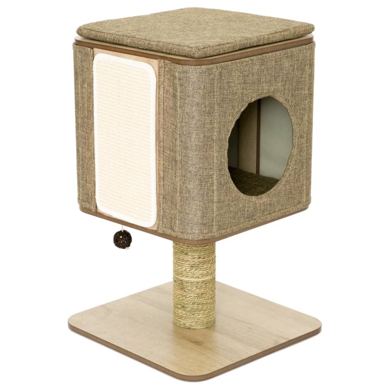 Jack and Vanilla Kratzbaum Molly 42x42x67 cm Braun Jack and Vanilla Kratzbaum Molly 42x42x67 cm Braun