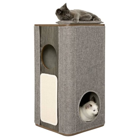 Jack and Vanilla Kratzturm Molly 38x38x73 cm Grau