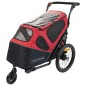 Animal Boulevard 2-in-1 Fahrradanhänger für Haustiere M 123x57x77 cm Animal Boulevard 2-in-1 Fahrradanhänger für Haustiere M 123x57x77 cm