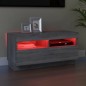 vidaXL TV-Schrank mit LED-Leuchten Grau Sonoma 80x35x40 cm vidaXL TV-Schrank mit LED-Leuchten Grau Sonoma 80x35x40 cm