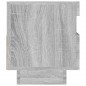 vidaXL TV-Schrank mit LED-Leuchten Grau Sonoma 80x35x40 cm vidaXL TV-Schrank mit LED-Leuchten Grau Sonoma 80x35x40 cm