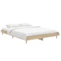vidaXL Bettgestell Sonoma-Eiche 140x190 cm Holzwerkstoff vidaXL Bettgestell Sonoma-Eiche 140x190 cm Holzwerkstoff