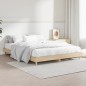 vidaXL Bettgestell Sonoma-Eiche 140x190 cm Holzwerkstoff vidaXL Bettgestell Sonoma-Eiche 140x190 cm Holzwerkstoff