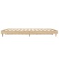 vidaXL Bettgestell Sonoma-Eiche 140x190 cm Holzwerkstoff vidaXL Bettgestell Sonoma-Eiche 140x190 cm Holzwerkstoff