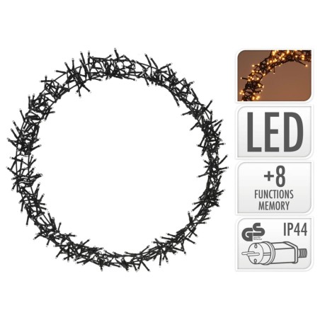 Ambiance Lichterkranz mit 400 LEDs 48 cm