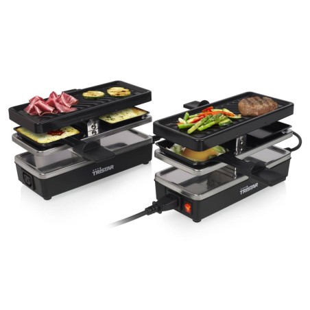 Tristar Raclette-Grill für 4 Personen RA-2742 800W 23,8x10,4cm Schwarz