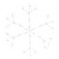Ambiance Weihnachtsdekoration Schneeflocke mit 216 LEDs 60 cm Ambiance Weihnachtsdekoration Schneeflocke mit 216 LEDs 60 cm