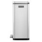 EKO Tretmülleimer X-Cube 45 L Mattsilber EKO Tretmülleimer X-Cube 45 L Mattsilber
