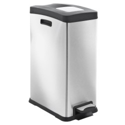EKO Tretmülleimer Rejoice 30 L Mattsilber