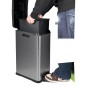 EKO Tretmülleimer Rejoice 30 L Mattsilber EKO Tretmülleimer Rejoice 30 L Mattsilber
