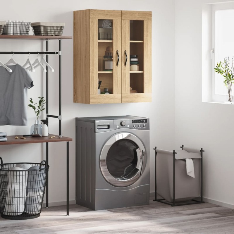 vidaXL Wandschrank Sonoma-Eiche 69,5x34x90 cm Holzwerkstoff vidaXL Wandschrank Sonoma-Eiche 69,5x34x90 cm Holzwerkstoff