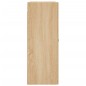 vidaXL Wandschrank Sonoma-Eiche 69,5x34x90 cm Holzwerkstoff vidaXL Wandschrank Sonoma-Eiche 69,5x34x90 cm Holzwerkstoff