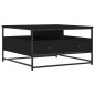 vidaXL Couchtisch Schwarz 80x80x45 cm Holzwerkstoff vidaXL Couchtisch Schwarz 80x80x45 cm Holzwerkstoff