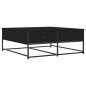 vidaXL Couchtisch Schwarz 100x99x40 cm Holzwerkstoff vidaXL Couchtisch Schwarz 100x99x40 cm Holzwerkstoff
