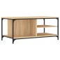 vidaXL Couchtisch Sonoma-Eiche 100x50x45 cm Holzwerkstoff vidaXL Couchtisch Sonoma-Eiche 100x50x45 cm Holzwerkstoff