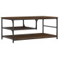 vidaXL Couchtisch Braun Eichen-Optik 90x49x40 cm Holzwerkstoff vidaXL Couchtisch Braun Eichen-Optik 90x49x40 cm Holzwerkstoff