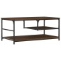 vidaXL Couchtisch Braun Eichen-Optik 90x49x40 cm Holzwerkstoff vidaXL Couchtisch Braun Eichen-Optik 90x49x40 cm Holzwerkstoff