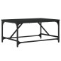 vidaXL Couchtisch Schwarz 75x50x35 cm Holzwerkstoff vidaXL Couchtisch Schwarz 75x50x35 cm Holzwerkstoff