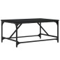 vidaXL Couchtisch Schwarz 75x50x35 cm Holzwerkstoff vidaXL Couchtisch Schwarz 75x50x35 cm Holzwerkstoff