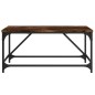 vidaXL Couchtisch Räuchereiche 75x50x35 cm Holzwerkstoff vidaXL Couchtisch Räuchereiche 75x50x35 cm Holzwerkstoff