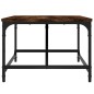 vidaXL Couchtisch Räuchereiche 75x50x35 cm Holzwerkstoff vidaXL Couchtisch Räuchereiche 75x50x35 cm Holzwerkstoff