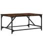 vidaXL Couchtisch Räuchereiche 75x50x35 cm Holzwerkstoff vidaXL Couchtisch Räuchereiche 75x50x35 cm Holzwerkstoff