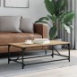 vidaXL Couchtisch Sonoma-Eiche 100x50x35 cm Holzwerkstoff vidaXL Couchtisch Sonoma-Eiche 100x50x35 cm Holzwerkstoff