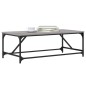 vidaXL Couchtisch Grau Sonoma 100x50x35 cm Holzwerkstoff vidaXL Couchtisch Grau Sonoma 100x50x35 cm Holzwerkstoff