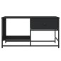 vidaXL Couchtisch Schwarz 85,5x51x45 cm Holzwerkstoff vidaXL Couchtisch Schwarz 85,5x51x45 cm Holzwerkstoff