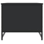 vidaXL Couchtisch Schwarz 85,5x51x45 cm Holzwerkstoff vidaXL Couchtisch Schwarz 85,5x51x45 cm Holzwerkstoff