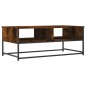 vidaXL Couchtisch Räuchereiche 100x51x40 cm Holzwerkstoff vidaXL Couchtisch Räuchereiche 100x51x40 cm Holzwerkstoff