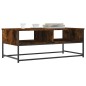 vidaXL Couchtisch Räuchereiche 100x51x40 cm Holzwerkstoff vidaXL Couchtisch Räuchereiche 100x51x40 cm Holzwerkstoff