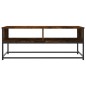 vidaXL Couchtisch Räuchereiche 100x51x40 cm Holzwerkstoff vidaXL Couchtisch Räuchereiche 100x51x40 cm Holzwerkstoff