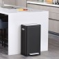 EKO Tretmülleimer X-Cube 30 L Schwarz EKO Tretmülleimer X-Cube 30 L Schwarz