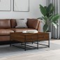 vidaXL Couchtisch Braun Eichen-Optik 80x80x40 cm Holzwerkstoff vidaXL Couchtisch Braun Eichen-Optik 80x80x40 cm Holzwerkstoff