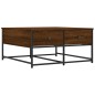 vidaXL Couchtisch Braun Eichen-Optik 80x80x40 cm Holzwerkstoff vidaXL Couchtisch Braun Eichen-Optik 80x80x40 cm Holzwerkstoff