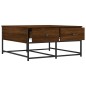 vidaXL Couchtisch Braun Eichen-Optik 80x80x40 cm Holzwerkstoff vidaXL Couchtisch Braun Eichen-Optik 80x80x40 cm Holzwerkstoff