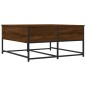 vidaXL Couchtisch Braun Eichen-Optik 80x80x40 cm Holzwerkstoff vidaXL Couchtisch Braun Eichen-Optik 80x80x40 cm Holzwerkstoff