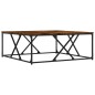 vidaXL Couchtisch Räuchereiche 100x100x40 cm Holzwerkstoff vidaXL Couchtisch Räuchereiche 100x100x40 cm Holzwerkstoff