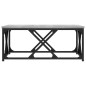 vidaXL Couchtisch Grau Sonoma 70x70x30 cm Holzwerkstoff vidaXL Couchtisch Grau Sonoma 70x70x30 cm Holzwerkstoff