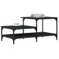 vidaXL Couchtisch Schwarz 100x50,5x45 cm Holzwerkstoff vidaXL Couchtisch Schwarz 100x50,5x45 cm Holzwerkstoff
