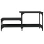 vidaXL Couchtisch Schwarz 100x50,5x45 cm Holzwerkstoff vidaXL Couchtisch Schwarz 100x50,5x45 cm Holzwerkstoff