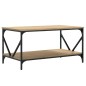 vidaXL Couchtisch Sonoma-Eiche 90x50x45 cm Holzwerkstoff