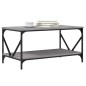 vidaXL Couchtisch Grau Sonoma 90x50x45 cm Holzwerkstoff vidaXL Couchtisch Grau Sonoma 90x50x45 cm Holzwerkstoff