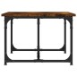 vidaXL Couchtisch Räuchereiche 90x50x35 cm Holzwerkstoff