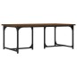 vidaXL Couchtisch Braun Eichen-Optik 90x50x35 cm Holzwerkstoff vidaXL Couchtisch Braun Eichen-Optik 90x50x35 cm Holzwerkstoff