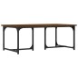 vidaXL Couchtisch Braun Eichen-Optik 90x50x35 cm Holzwerkstoff vidaXL Couchtisch Braun Eichen-Optik 90x50x35 cm Holzwerkstoff