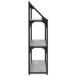 vidaXL Wandregal 3 Fächer Grau Sonoma 80x21x78,5 cm Holzwerkstoff vidaXL Wandregal 3 Fächer Grau Sonoma 80x21x78,5 cm Holzwerkstoff